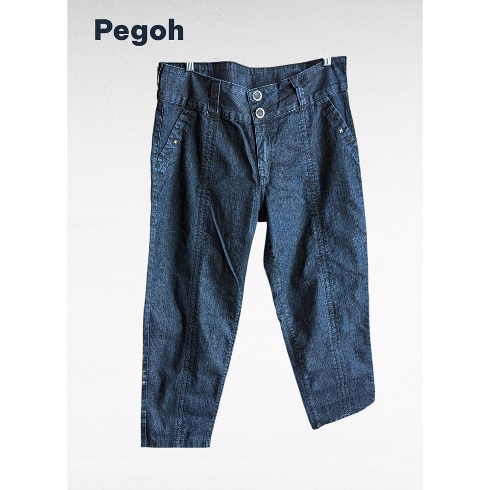Pegoh the best denim dark blue jeans  Sz XL  (Sz-52)